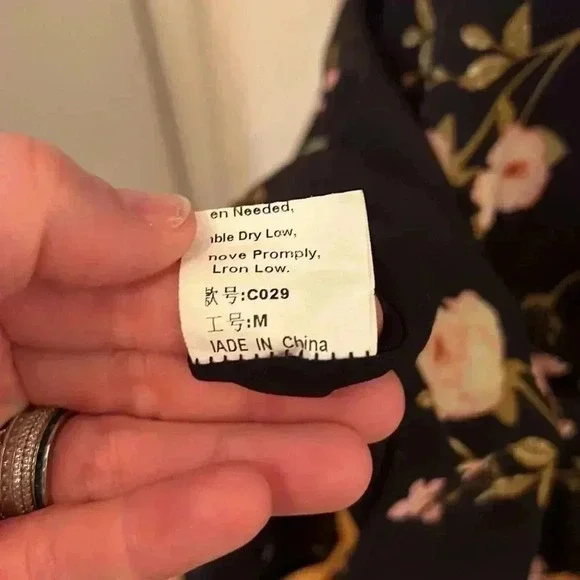 NLW Floral Dress-Sz S - Picture 7 of 7